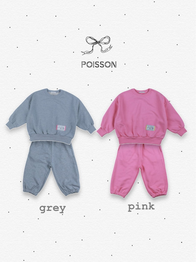 Poisson - Korean Children Fashion - #fashionkids - Sweat Set-up