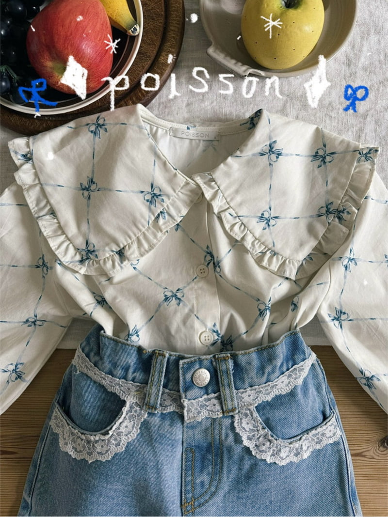 Poisson - Korean Children Fashion - #kidsshorts - Lani Blouse