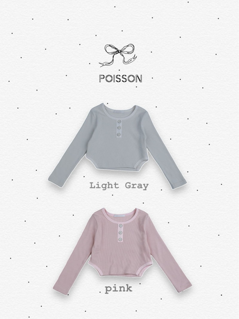 Poisson - Korean Children Fashion - #kidzfashiontrend - Mellow Slit Tee