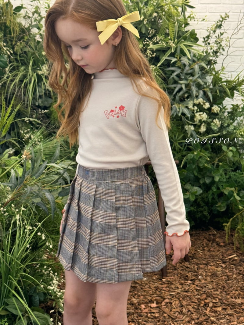 Poisson - Korean Children Fashion - #kidzfashiontrend - Musede Half Turtleneck Tee - 11