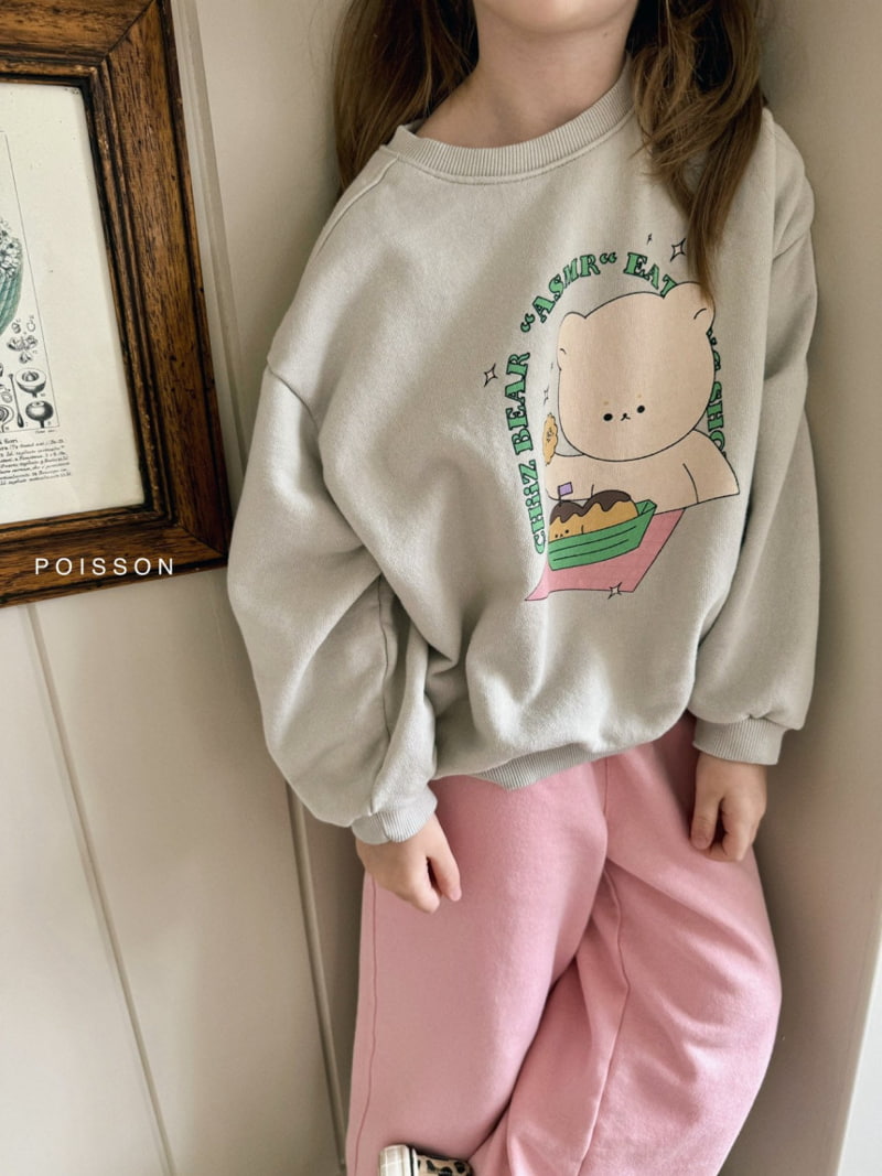 Poisson - Korean Children Fashion - #Kfashion4kids - Cookie Bear Sweatshirts - 4