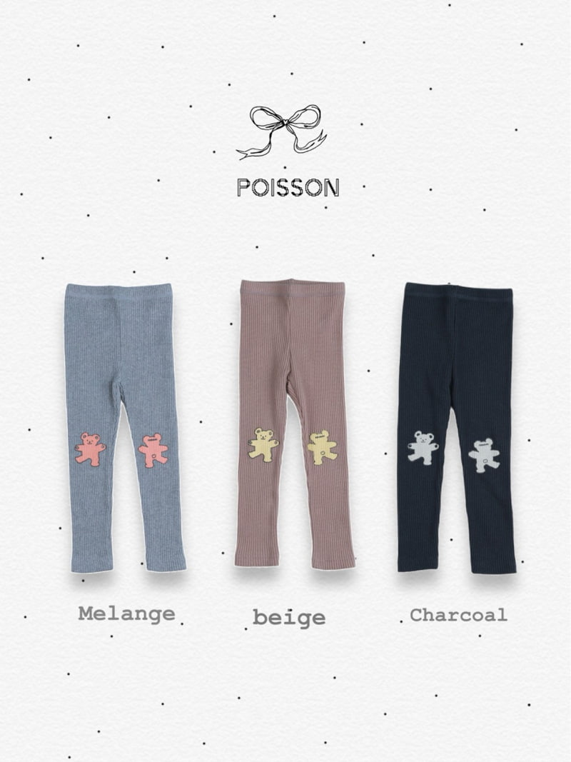 Poisson - Korean Children Fashion - #magicofchildhood - Teddy Leggings