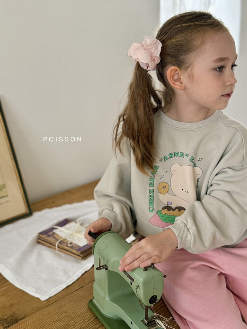 Poisson - Korean Children Fashion - #magicofchildhood - Cookie Bear Sweatshirts - 5