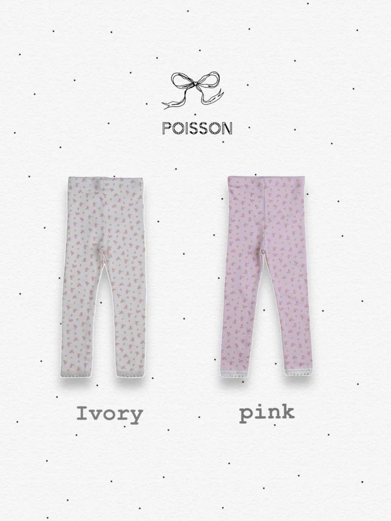 Poisson - Korean Children Fashion - #minifashionista - Lace Leggings