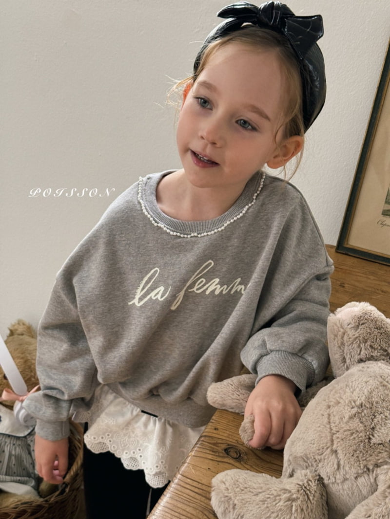 Poisson - Korean Children Fashion - #todddlerfashion - Romande Sweatshirts - 5