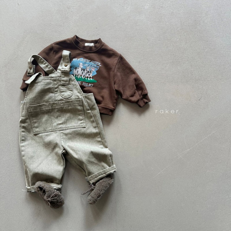 Raker - Korean Children Fashion - #Kfashion4kids - Ttiring Overalls - 6