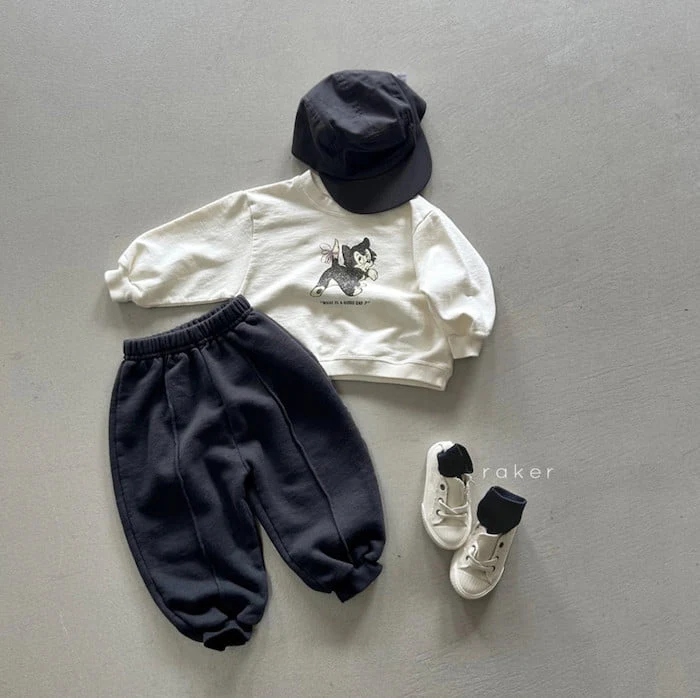 Raker - Korean Children Fashion - #Kfashion4kids - Pintuck Jogger Pants - 7