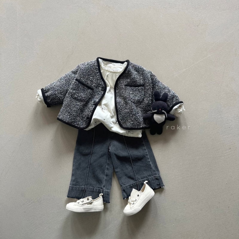 Raker - Korean Children Fashion - #discoveringself - Marant Tweed Jacket - 7