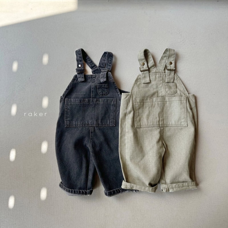 Raker - Korean Children Fashion - #discoveringself - Ttiring Overalls