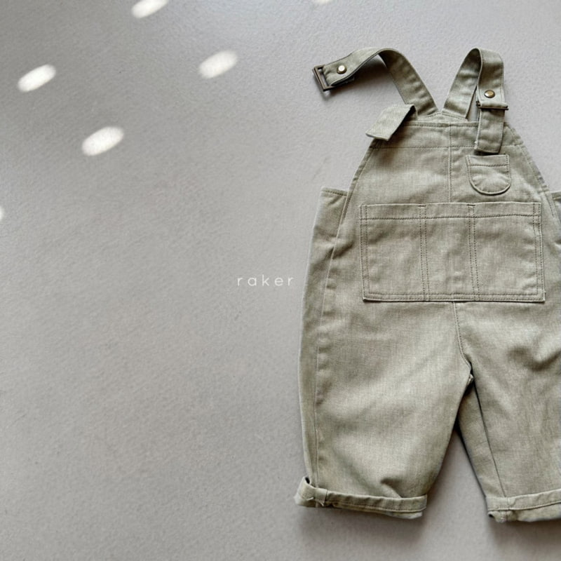 Raker - Korean Children Fashion - #fashionkids - Ttiring Overalls - 2