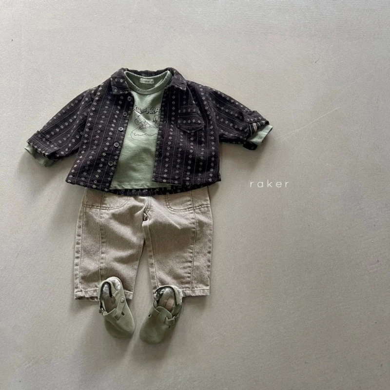 Raker - Korean Children Fashion - #kidzfashiontrend - Jerry Basic Tee - 6