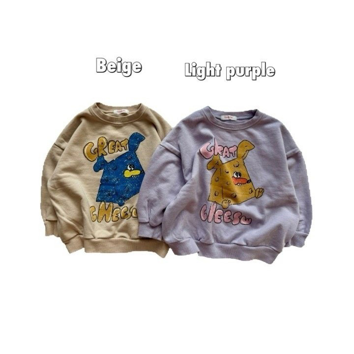 Ramijini - Korean Baby Fashion - #babyfever - Cheese Sweatshirts