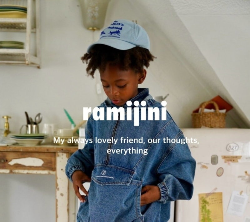 Ramijini - Korean Baby Fashion - #babyoutfit - Family Denim Hoodie - 2