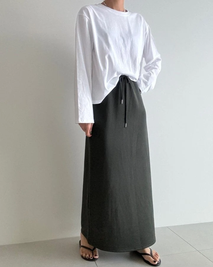 Ripple - Korean Women Fashion - #momslook - String Skirt - 5