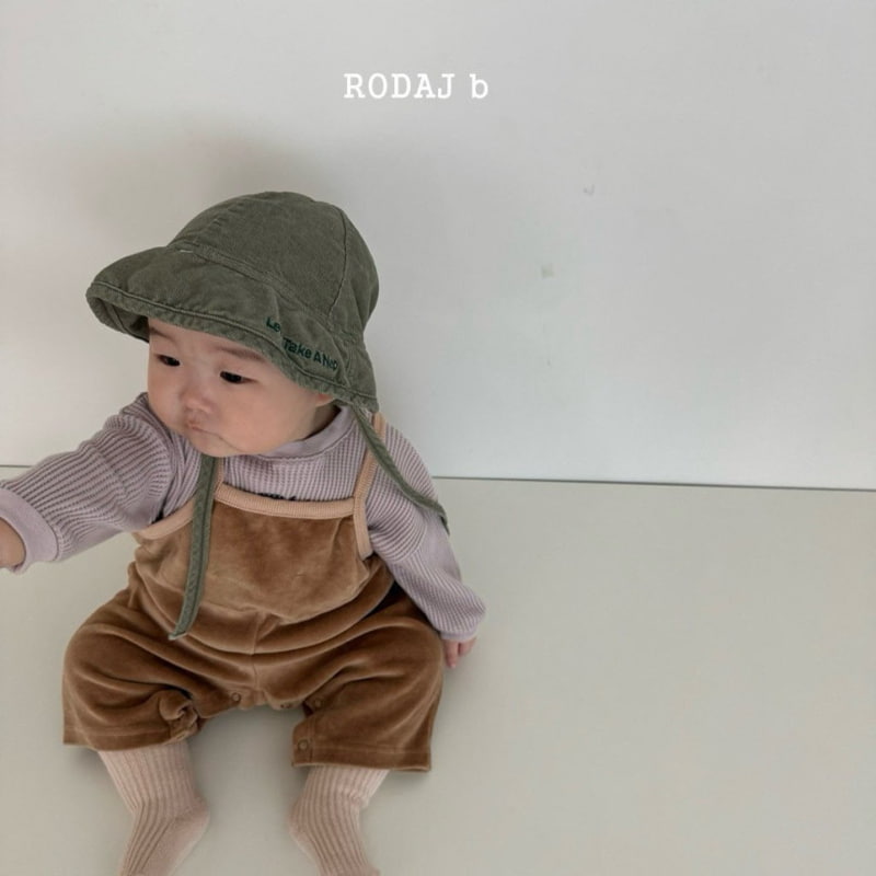 Roda J - Korean Baby Fashion - #babyboutique - Veloure String Bodysuit - 12