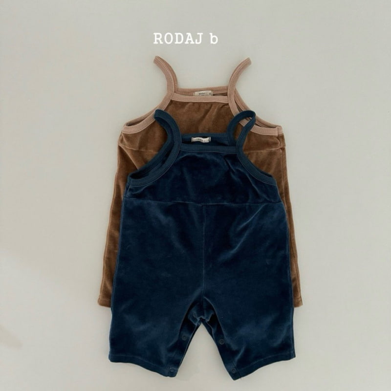 Roda J - Korean Baby Fashion - #babyfever - Veloure String Bodysuit - 2