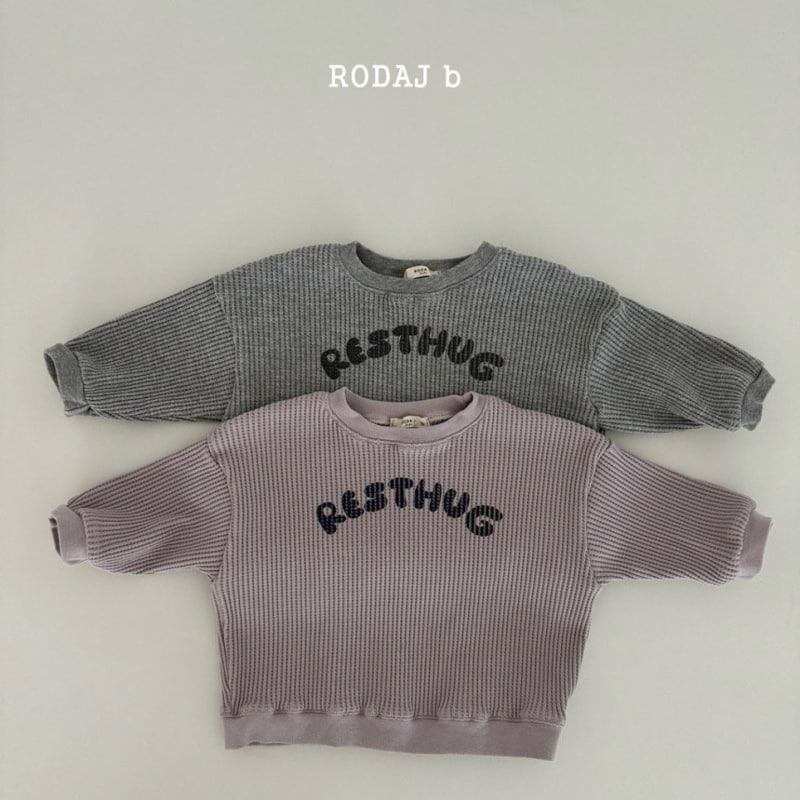 Roda J - Korean Baby Fashion - #babyootd - Hug Waffle Sweatshirts