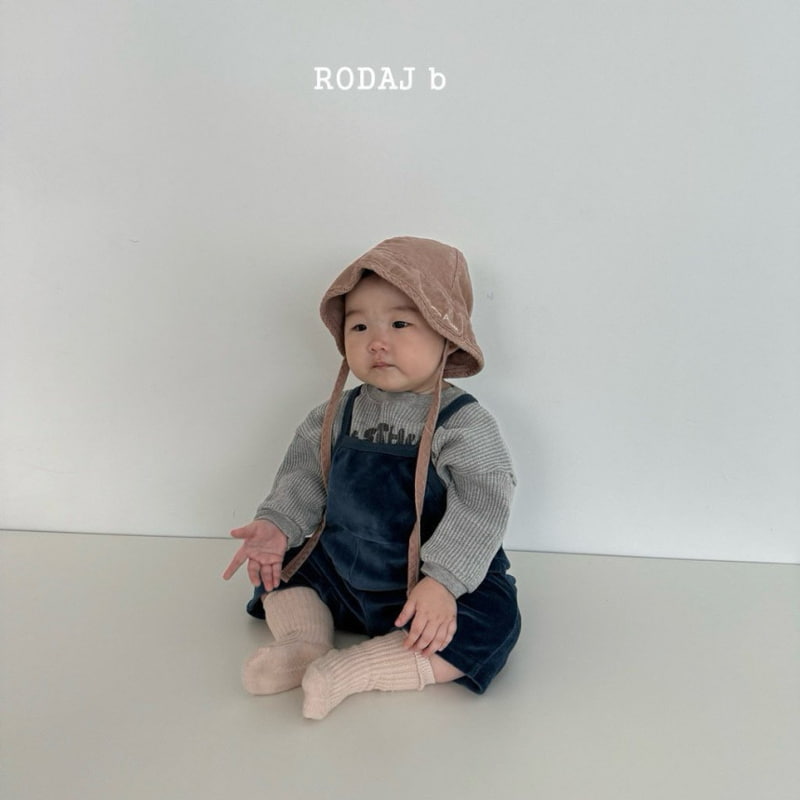 Roda J - Korean Baby Fashion - #babyootd - Veloure String Bodysuit - 6