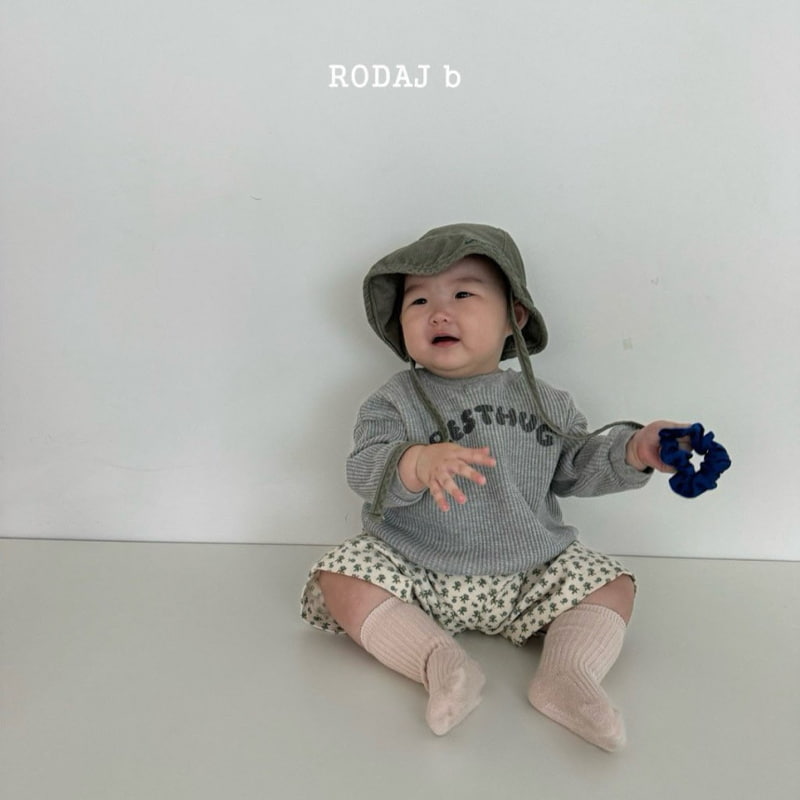 Roda J - Korean Baby Fashion - #babyoutfit - Hug Waffle Sweatshirts - 3