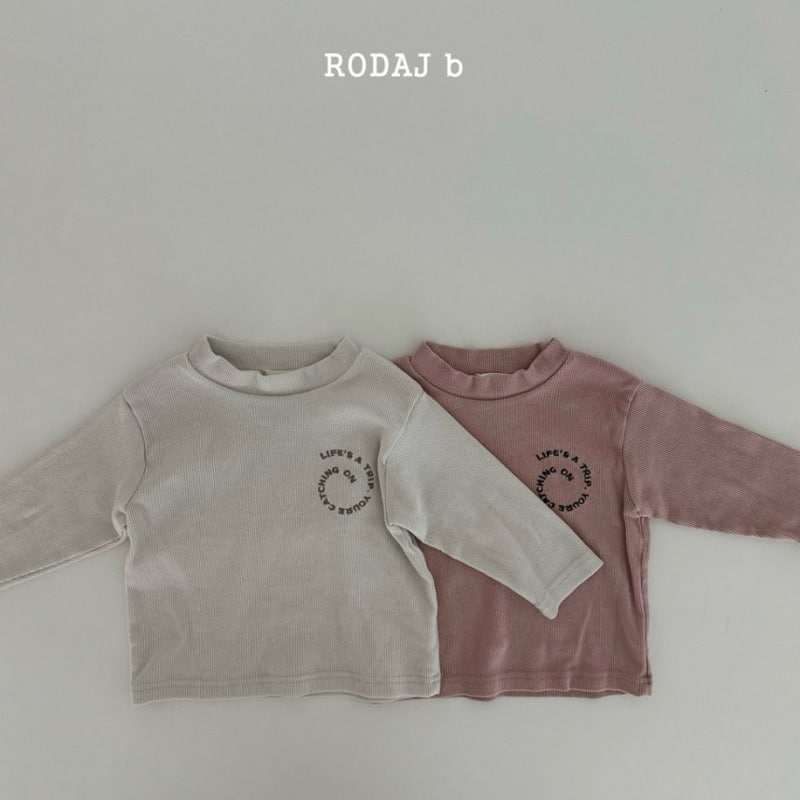 Roda J - Korean Baby Fashion - #babywear - Catch Half Turtleneck Tee