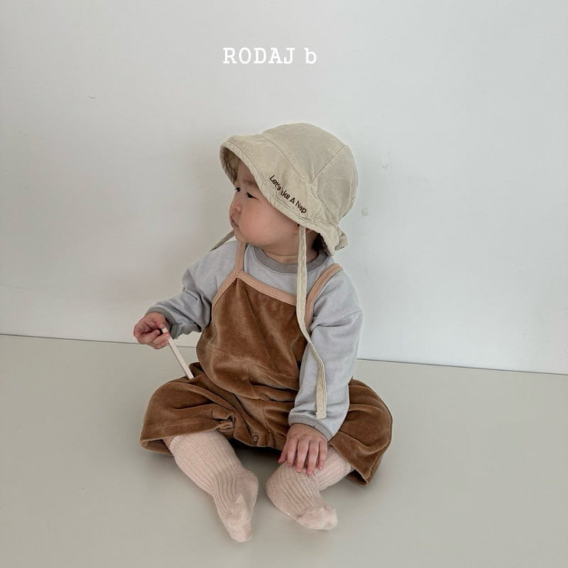 Roda J - Korean Baby Fashion - #onlinebabyboutique - Veloure String Bodysuit - 10