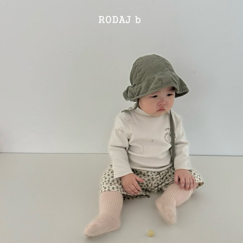 Roda J - Korean Baby Fashion - #onlinebabyshop - Catch Half Turtleneck Tee - 3