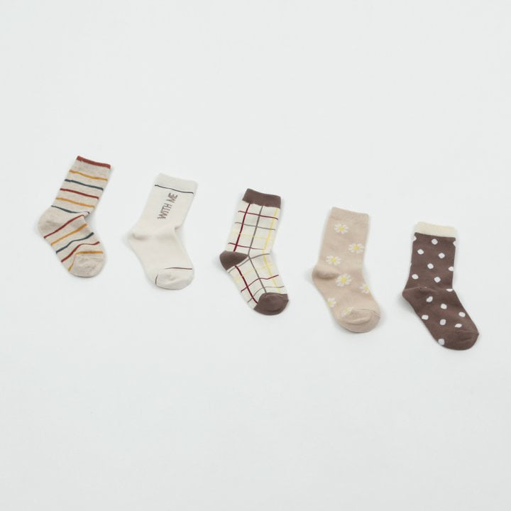 Roy - Korean Children Fashion - #Kfashion4kids - Bread Socks - 5