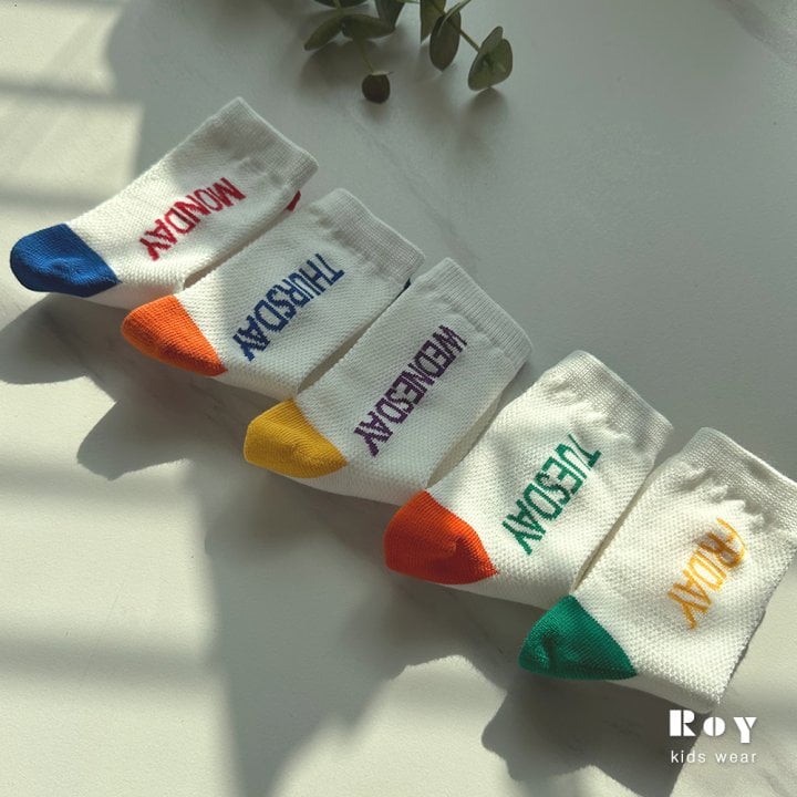 Roy - Korean Children Fashion - #childofig - Day Socks - 9