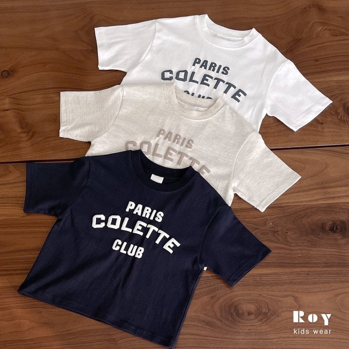 Roy - Korean Children Fashion - #fashionkids - Colette Short Sleeve Tee - 6