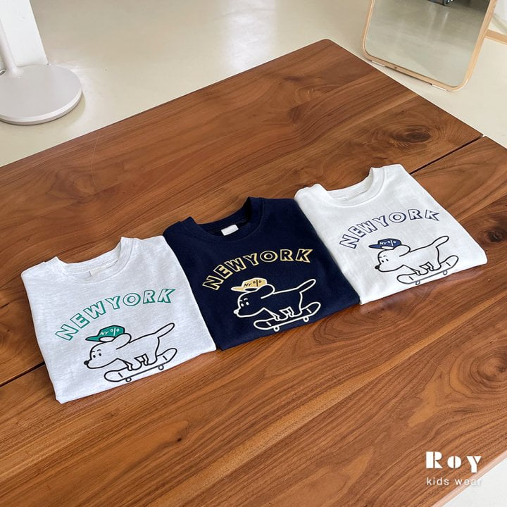 Roy - Korean Children Fashion - #kidsshorts - New York Puppy Tee