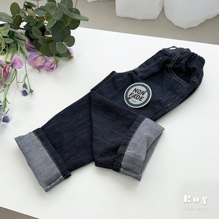 Roy - Korean Children Fashion - #kidsshorts - Non Fade Roll-up Jeans