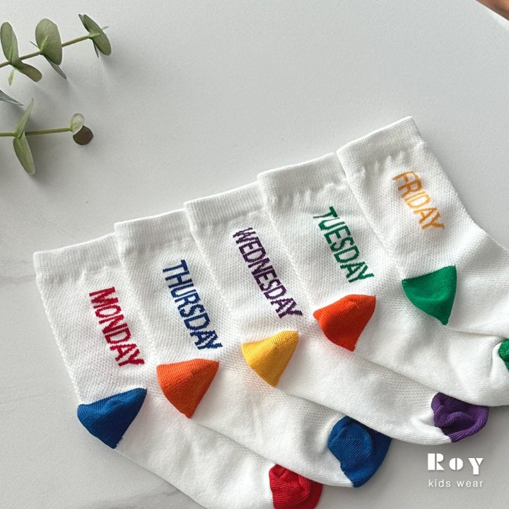 Roy - Korean Children Fashion - #kidsstore - Day Socks