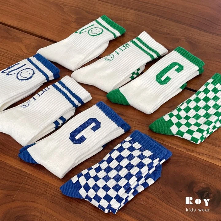 Roy - Korean Children Fashion - #kidzfashiontrend - CN4 Socks (set of 4)