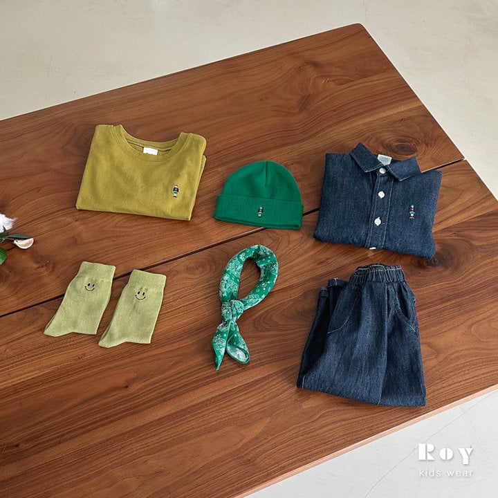 Roy - Korean Children Fashion - #littlefashionista - Denim Chino Pants - 9