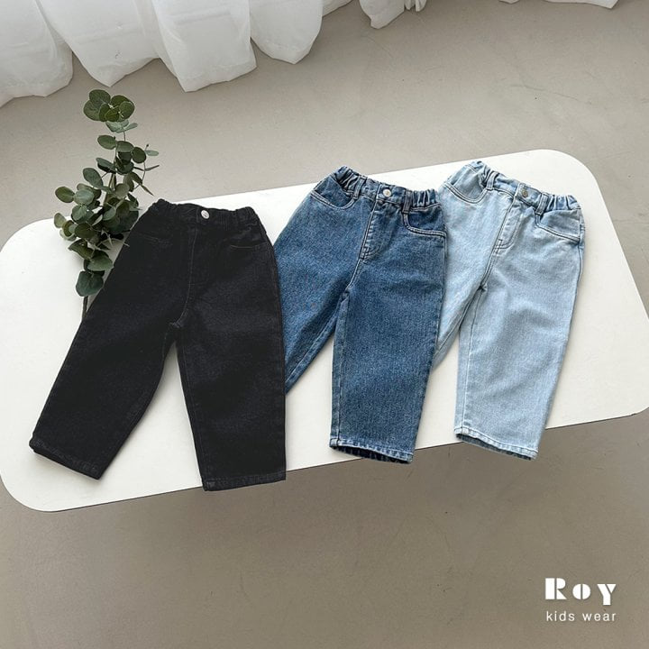 Roy - Korean Children Fashion - #magicofchildhood - Wide Normal Jeans - 5