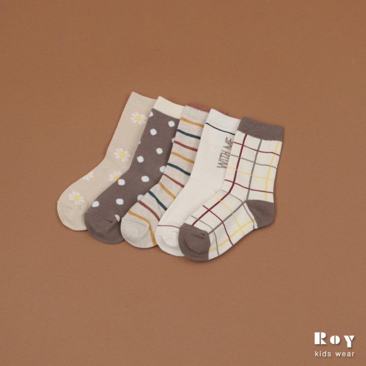 Roy - Korean Children Fashion - #magicofchildhood - Bread Socks - 7