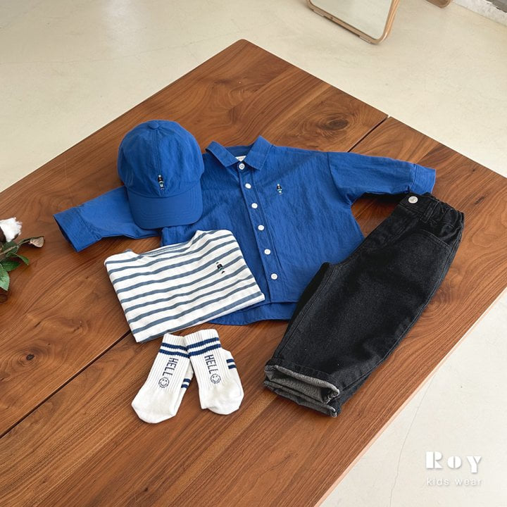 Roy - Korean Children Fashion - #minifashionista - Wide Normal Jeans - 6