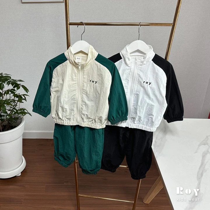 Roy - Korean Children Fashion - #minifashionista - Roy Raglan Set