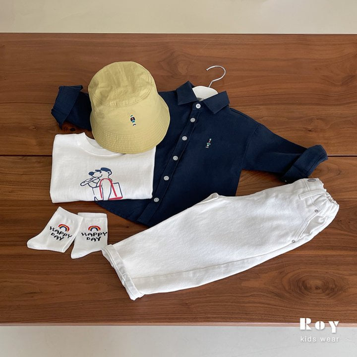 Roy - Korean Children Fashion - #todddlerfashion - Cotton Engine Pants - 9