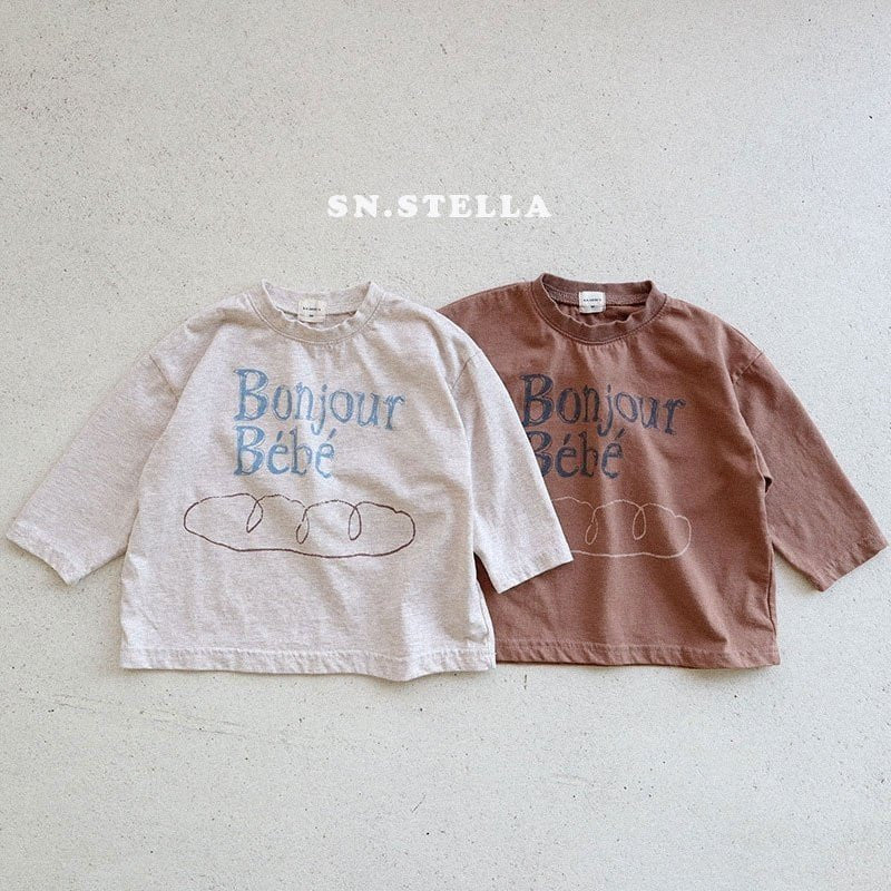 SN - Korean Children Fashion - #designkidswear - Barguette Tee