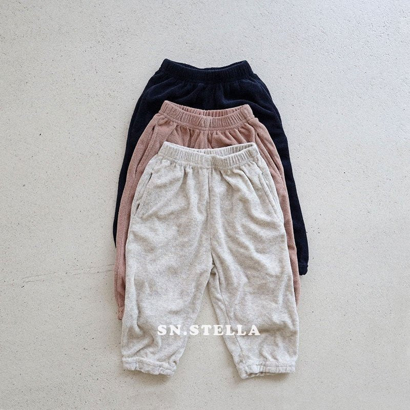 SN - Korean Children Fashion - #discoveringself - Terry Jogger Pants