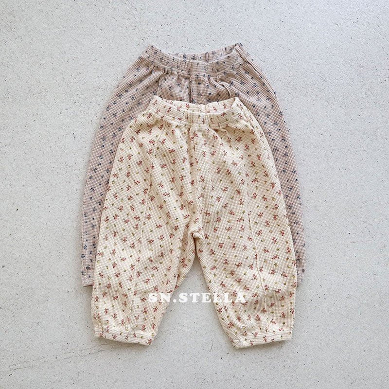 SN - Korean Children Fashion - #kidsstore - Kkomo Waffle Pants