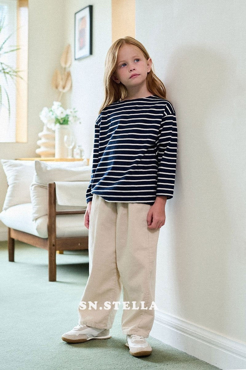 SN - Korean Children Fashion - #littlefashionista - Paul Stripe Tee - 10