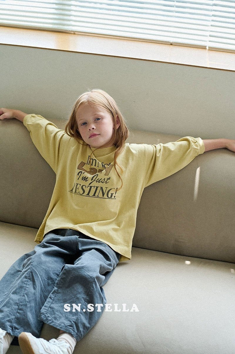 SN - Korean Children Fashion - #magicofchildhood - Lazy Tee - 2