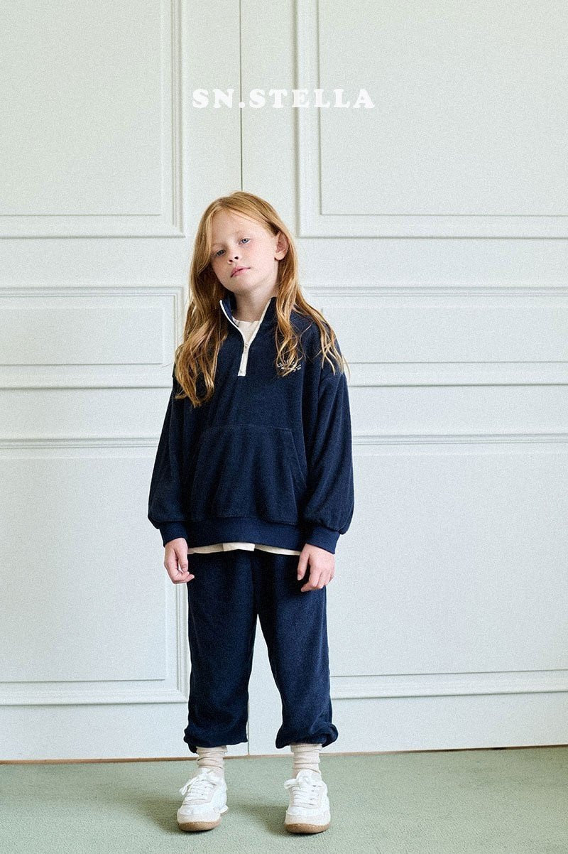 SN - Korean Children Fashion - #minifashionista - Terry Jogger Pants - 9