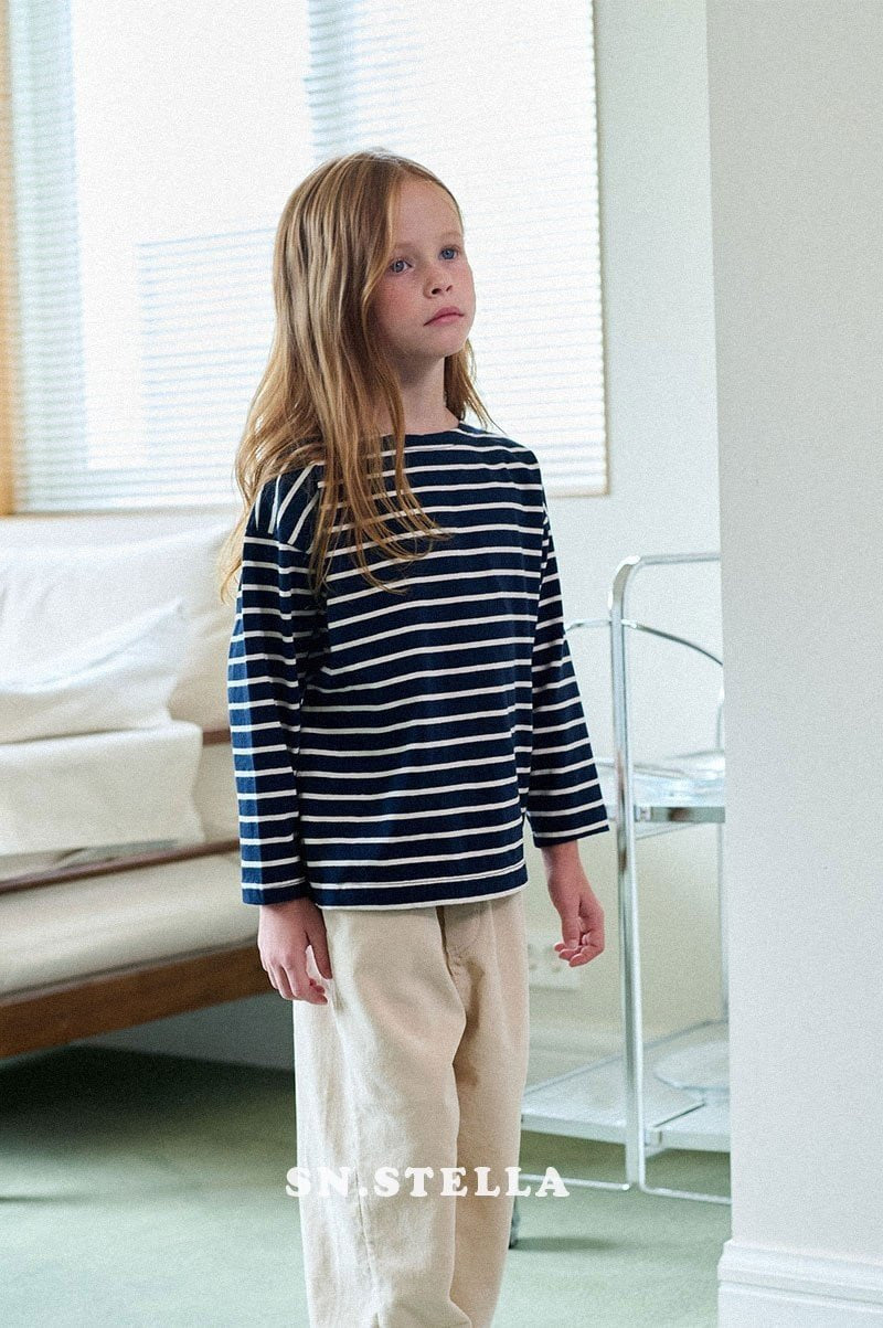 SN - Korean Children Fashion - #minifashionista - Paul Stripe Tee - 12