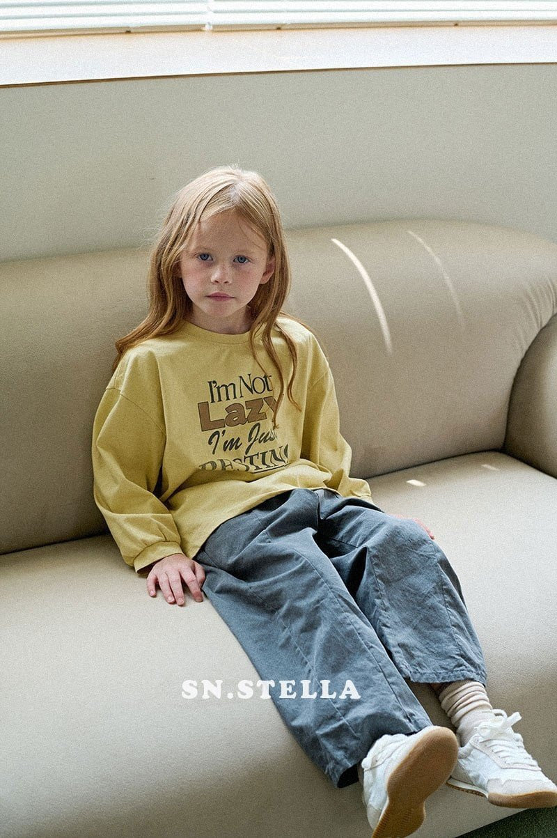 SN - Korean Children Fashion - #stylishchildhood - Lazy Tee - 7