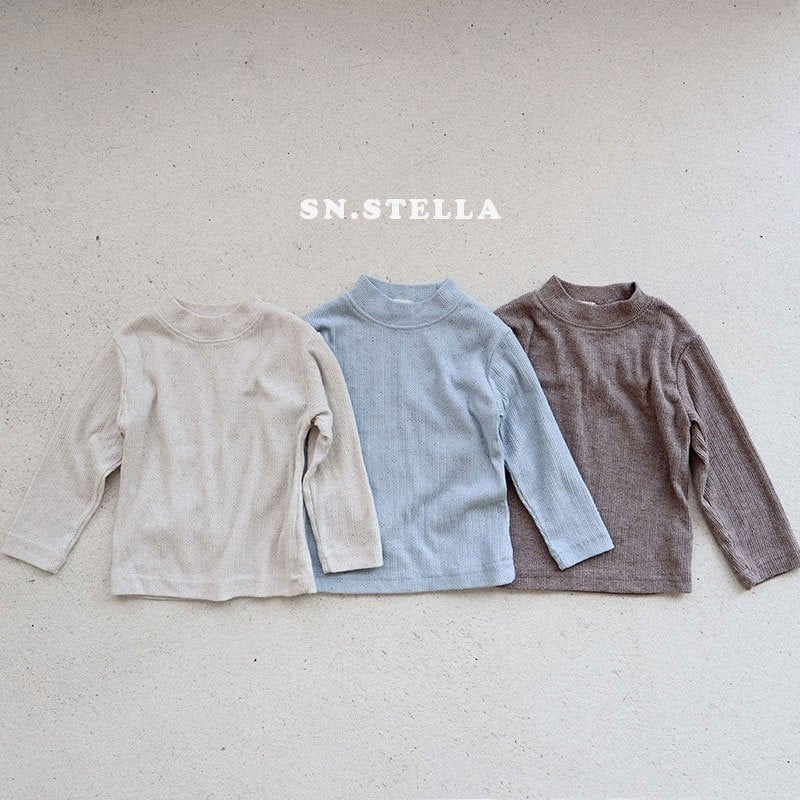 SN - Korean Children Fashion - #stylishchildhood - Eyelet Tee