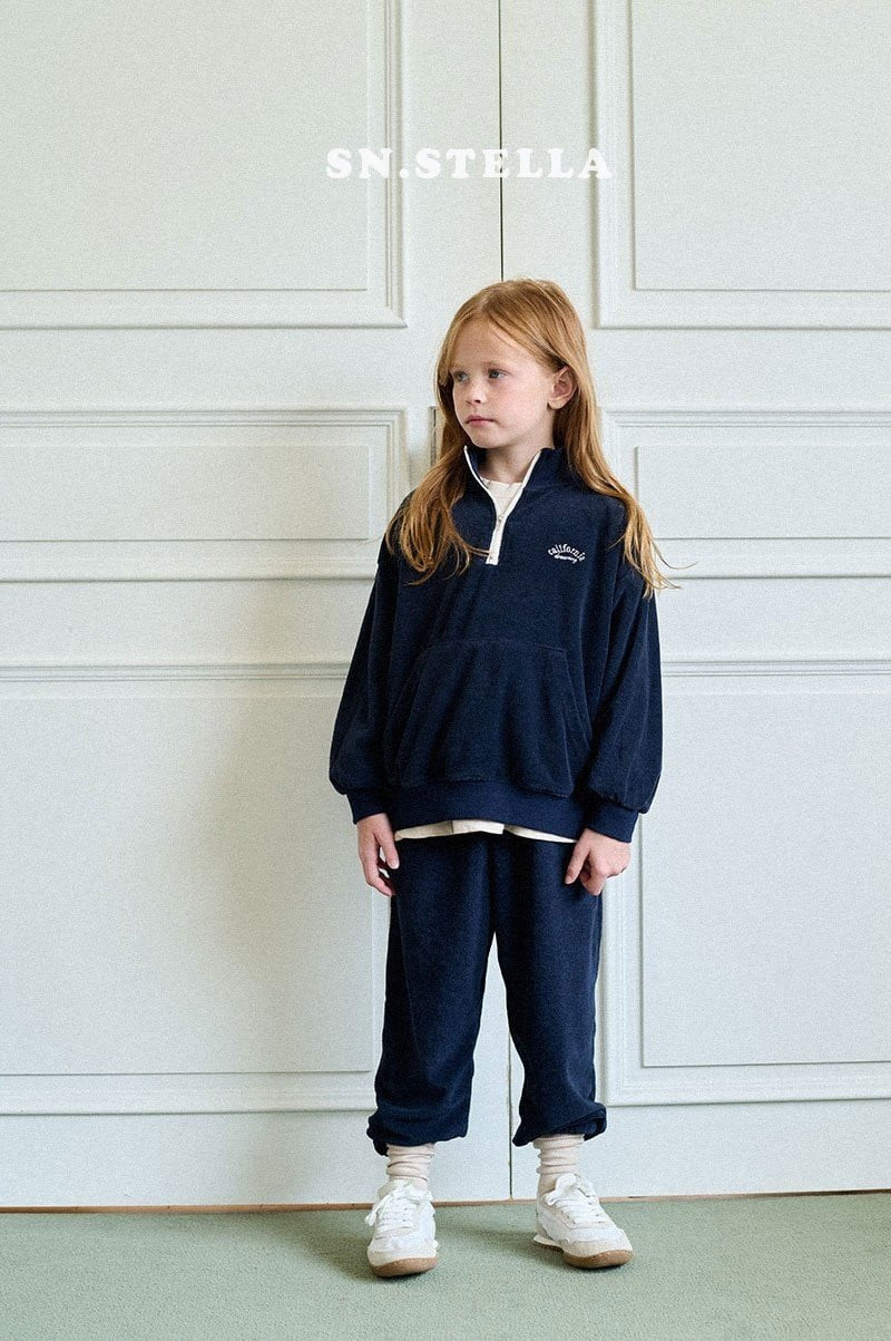 SN - Korean Children Fashion - #todddlerfashion - Terry Jogger Pants - 11