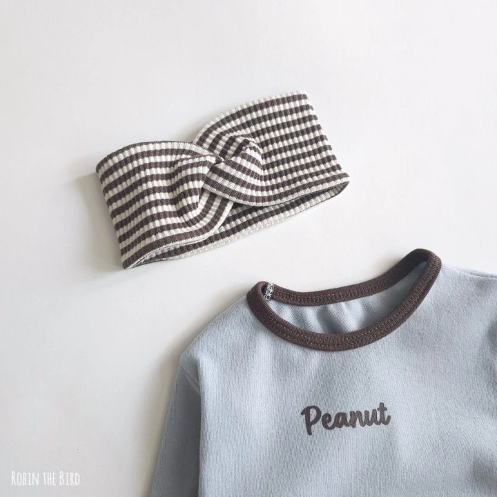 Saerobin - Korean Baby Fashion - #babyootd - Peanut Bodysuit with Leggings - 6